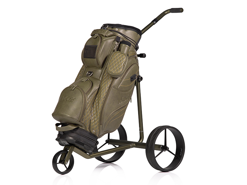 Mit Beispielbag Style dunkelgrün. Golfbag im Lieferumfang nicht enthalten.