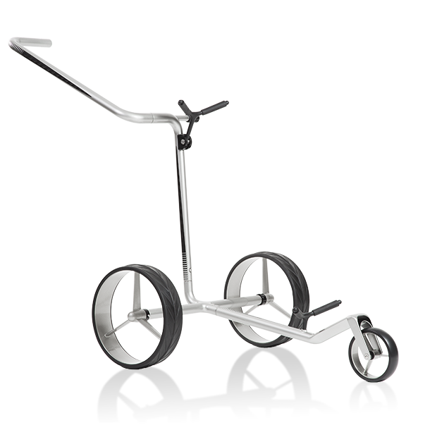 JuCad Carbon 3-wheel silver-black