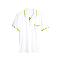 JuCad_polo_shirt_men_white-green_JP6_front