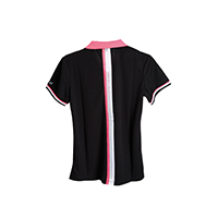 JuCad_polo_shirt_women_black-pink_JP1_back