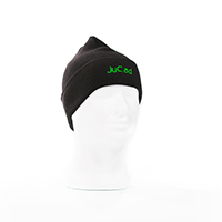 JuCad_winter_hat_black_with_green_logo_JM-SG
