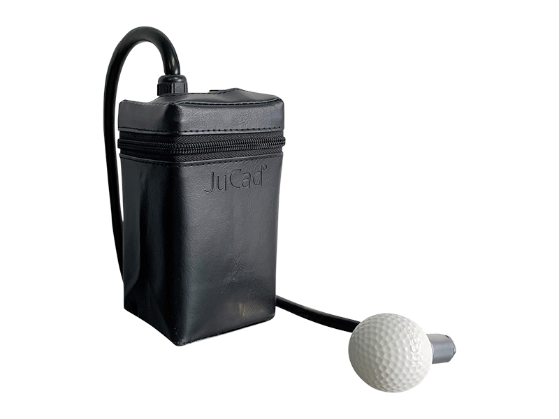 Powerpack_Ballweiss_aufgestecktSmIUzc2bl8lMK Balle de protection pour batterie JuCad avec connecteur standard (forme ronde)