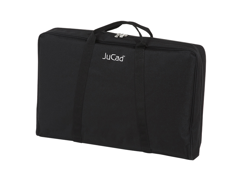 JuCad Titan verpackt in hochwertiger Tragetasche.