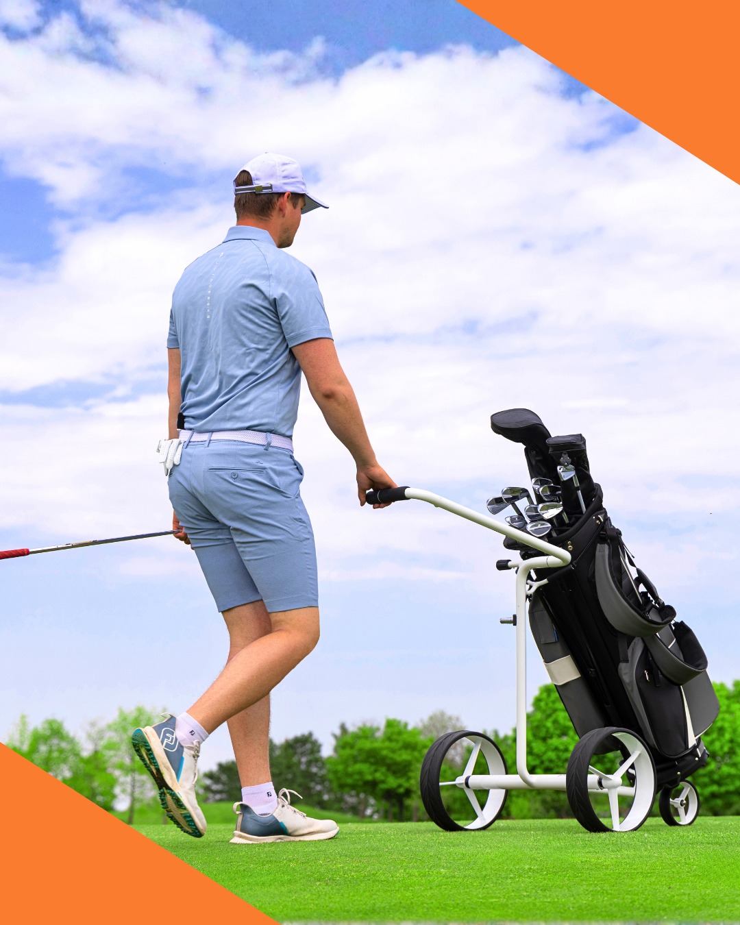 Light, sleek, ready for the fairway #JuStar