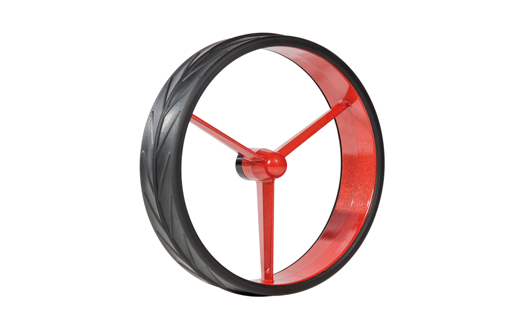 Wheel rim colour red