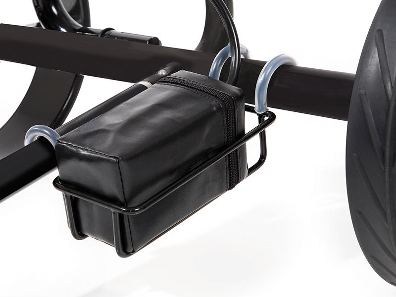 JuStar Powerpack Support for JuStar Silver, Black, White and Carbon light, colour black