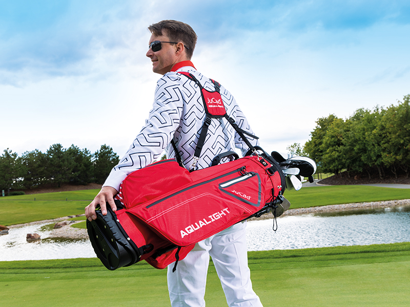 JuCad Bag Aqualight red white (Example accessories are not included in delivery.)