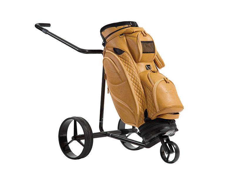 JuCad bag Style honey yellow with sample trolley 