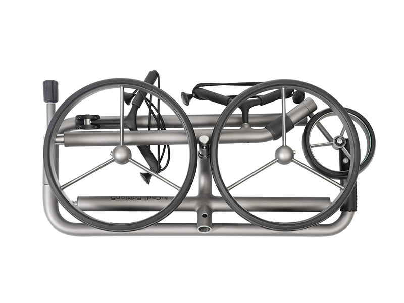 Démontable en 3 parties, rangement ultra-compact. Dimensions : 65x35x10 cm
