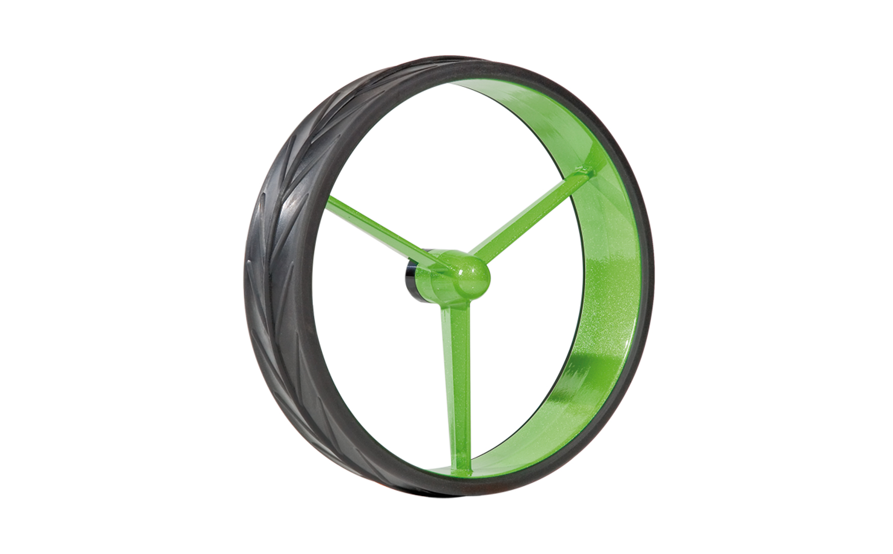 Wheel rim colour green