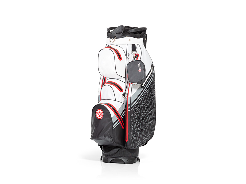 JuCad Bag AQUASTOP PLUS Facelift, Design EINTRACHT FRANKFURT, schwarz-weiß-rot