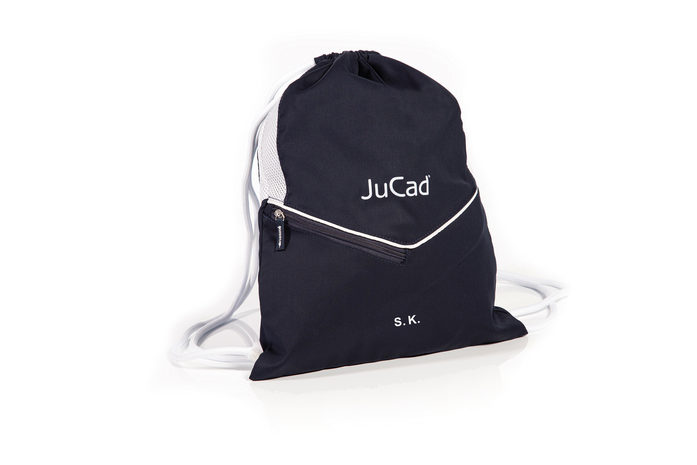 JuCad_sports_bag_blue_JSPORT-B_ Example personalisation