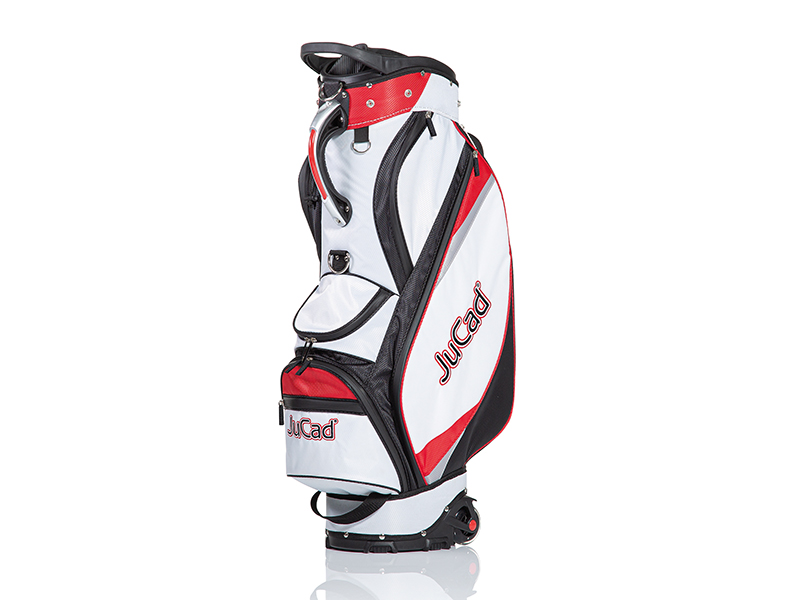 Sac JuCad « to roll », noir-blanc-rouge