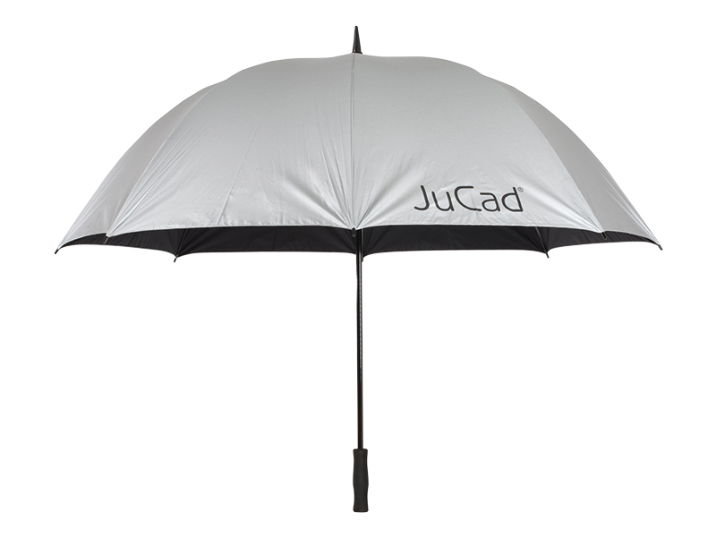JuCad golf umbrella silver (with UV protection)