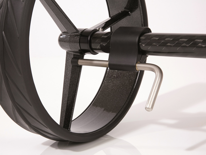 Chariots JuCad en carbone ou aluminium avec diamètre d’axe de 31 mm