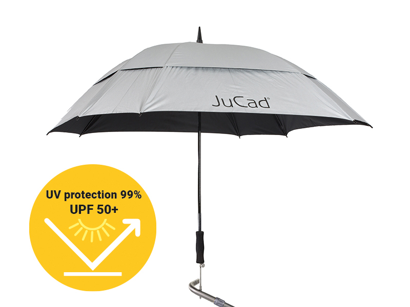 Parapluie télescopique JuCad Windproof avec tige