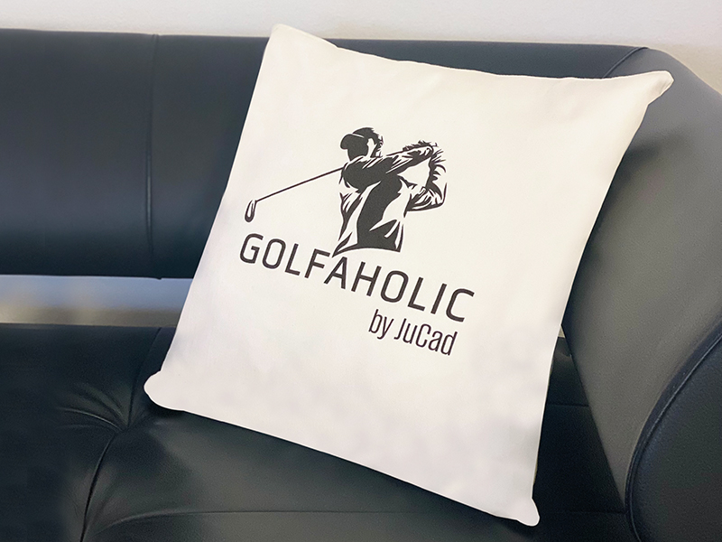 JuCad Kissen Golfaholic