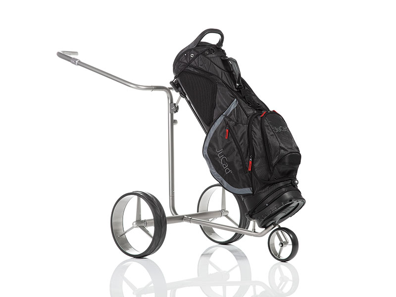 Sac JuCad Fly avec chariot par exemple. Le chariot n'est pas incluse et doit être commandé séparément.