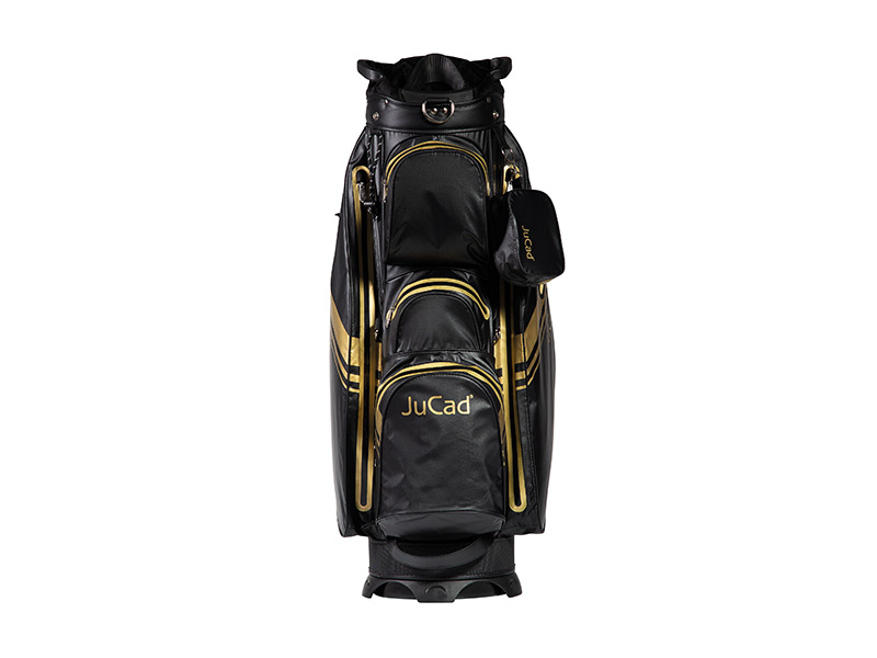 JuCad_bag_Aquastop Plus_black-gold_JBAP25-SRGO_front