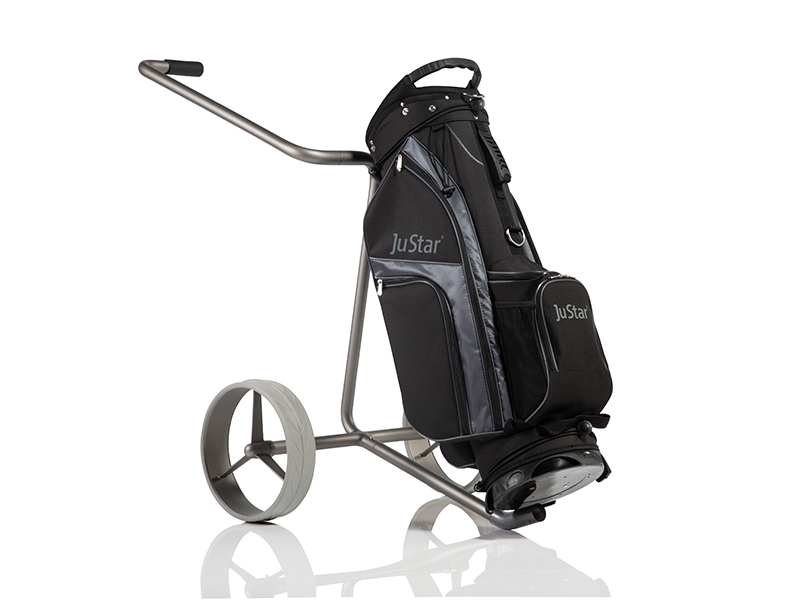 Ju_0719_shop JuStar Silver manual, 2-wheel version with JuStar bag (Delivery does not include.)