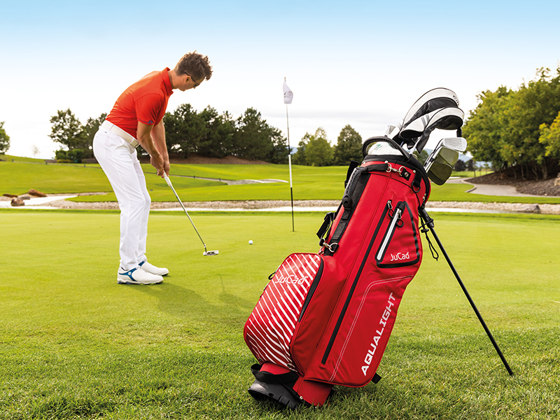 JuCad Bag Aqualight red white (Example accessories are not included in delivery.)