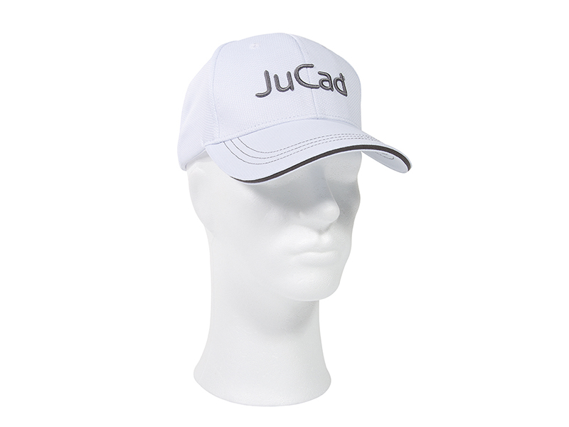 Casquette JuCad resistante, blanc-gris