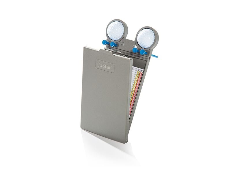 JuStar Scorecard holder silver
