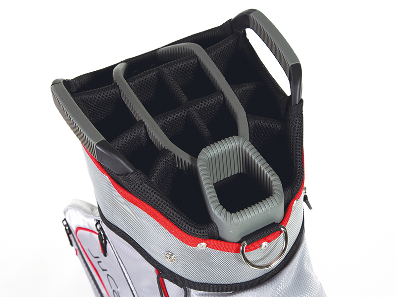 JuCad_bag_Captain_Dry_grey-red_JBCD-GRR_top