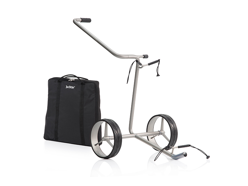 JuStar Silver manual 2-wheeled, incl. carrying bag and trade-in guarantee