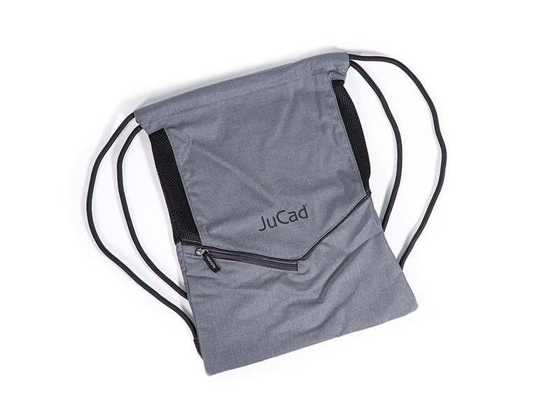 Sportbeutel_grau_shop JuCad sports bag grey