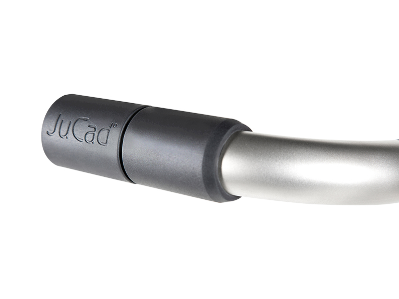 Rubberized trolley handle cold protection