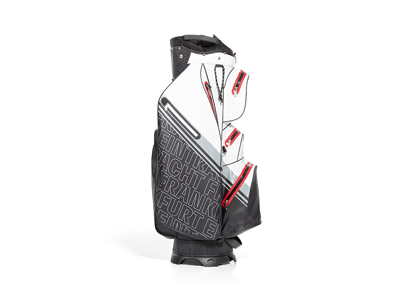 JuCad Bag AQUASTOP PLUS Facelift, Design EINTRACHT FRANKFURT, schwarz-weiß-rot