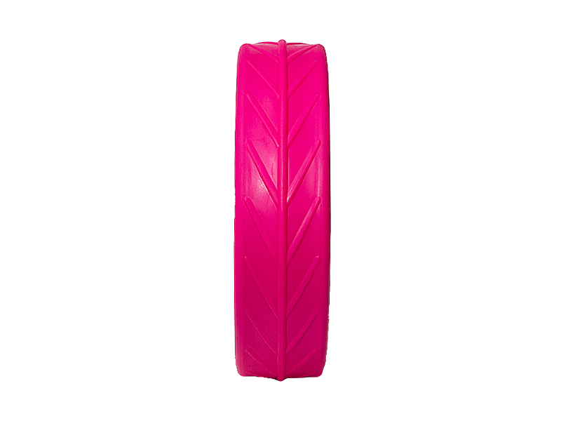 Pink Inner Tyres JuCad wheels