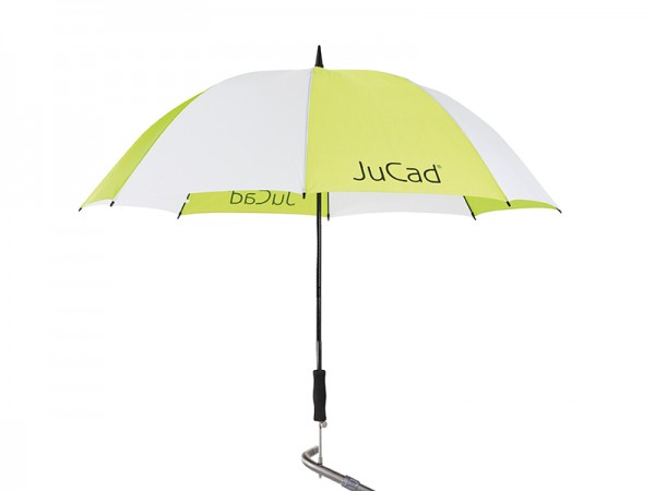 Parapluie de golf JuCad télescopique, vert-blanc