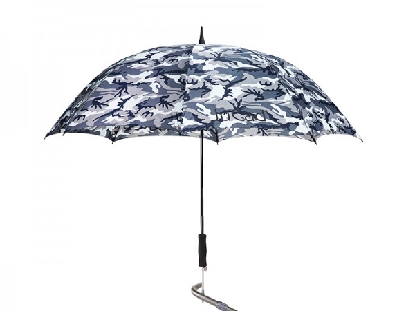 Parapluie de golf JuCad télescopique, camouflage-gris