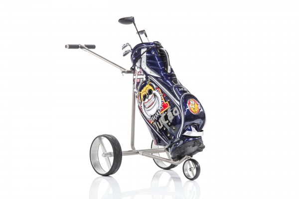 JuCad Ghost Titan 2.0 with sample bag Luxury blue. Golf bag is not included in the scope of delivery and has to be ordered separatly.