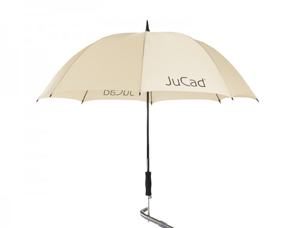 JuCad Teleskopschirm mit Stift beige