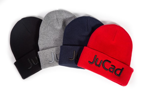 JuCad hat logo style
