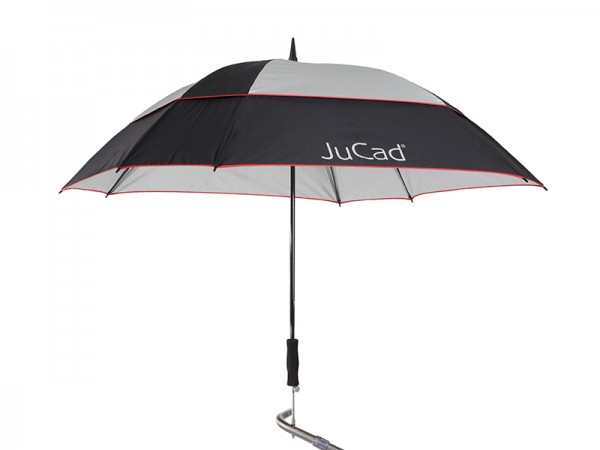 JuCad Teleskop-Golfschirm Windproof mit Schirmstift