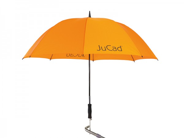 JuCad Teleskopschirm mit Stift orange