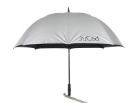 JuCad Golfschirm mit Stift silber mit UV-Schutz