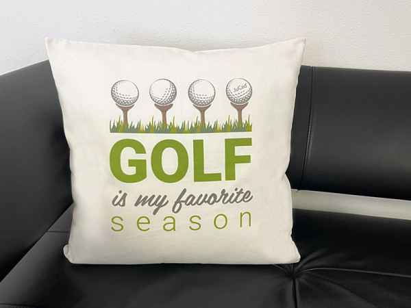 Coussin JuCad « Golf Season »
