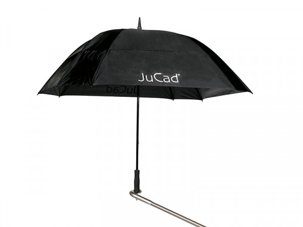 JuCad Schirm Windproof mit Stift schwarz