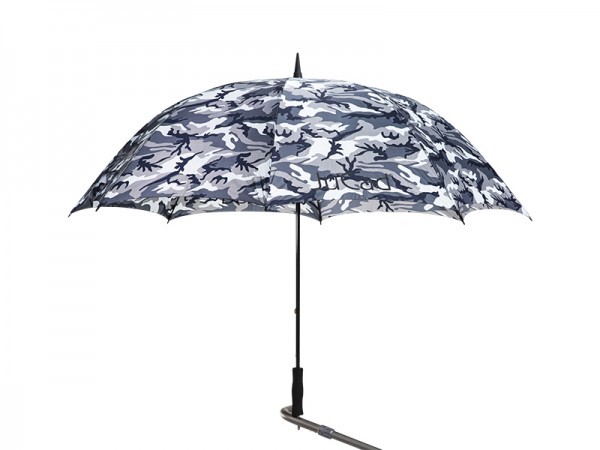 JuCad Golfschirm mit Stift camouflage-grau