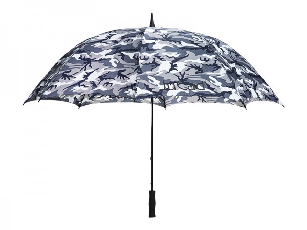 Parapluie de golf JuCad, camouflage-gris