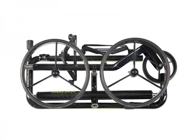 JuCad Carbon Travel 1.0, green-black