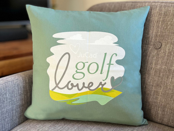 Coussin JuCad « Golf Lover »